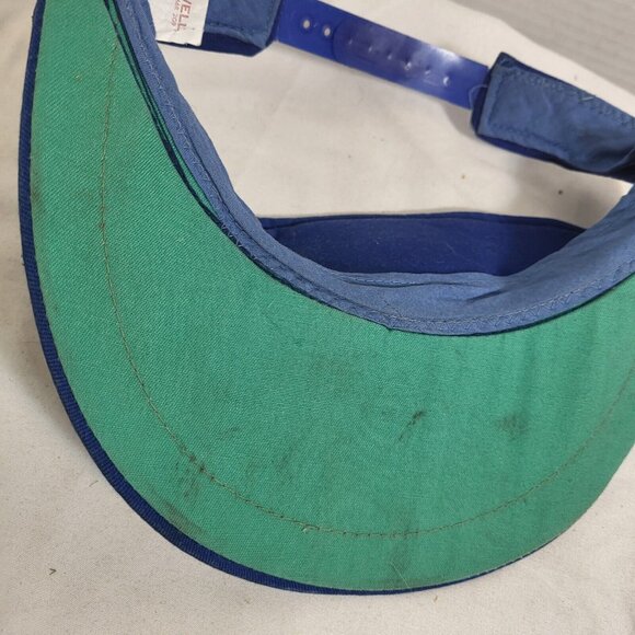 FUN SPOT Skateboard Park Hat Snapback Vintage 80s Cap Visor blue made in Canada - Picture 11 of 16